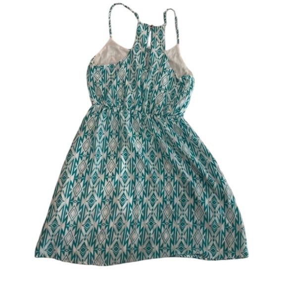 Summer Vacation Geometric Print Cocktail Dress Small Medium - Picture 3 of 5